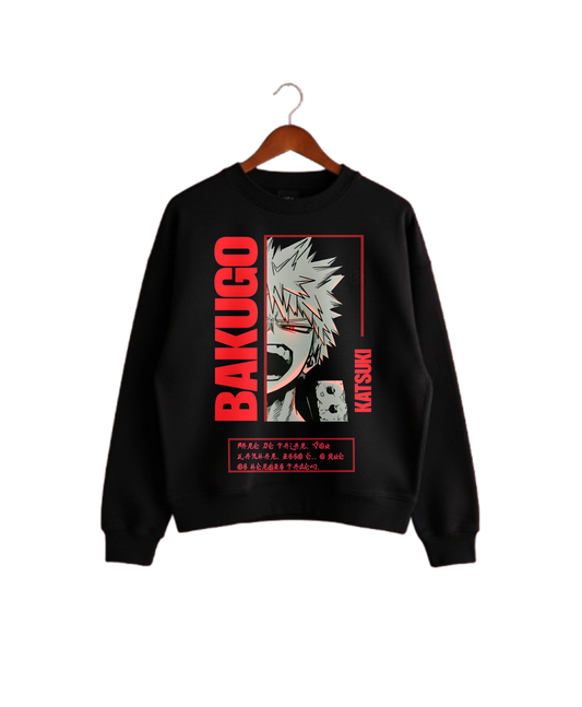 Bakugo Katsuki My Hero Academia Sweatshirt